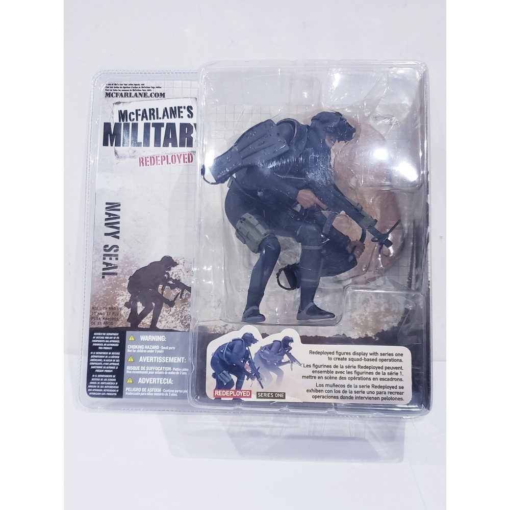 McFarlane Military Redeployed Series 1 Navy Seal Action Figure - New Sealed